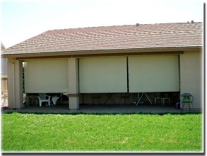 Pull Chain Roll Down Screens - Sacramento CA - AtoZ Screens