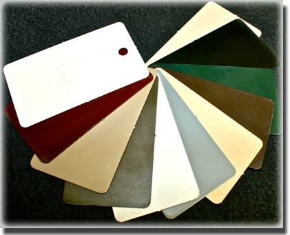 ClearView Color Choices Swatches
